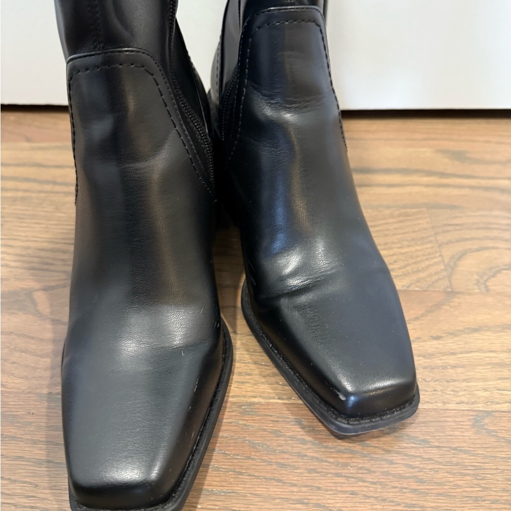 Steve Madden Zoeey Black Knee-high Boots - Picture 6 of 14
